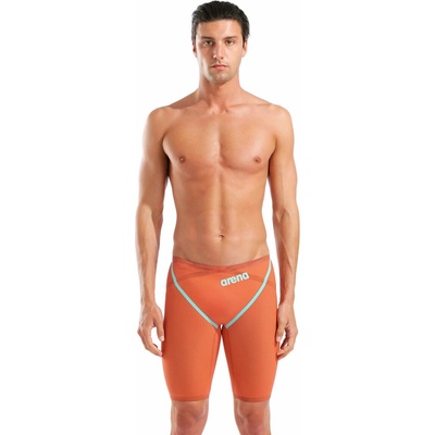 Arena Powerskin Carbon Glide Jammer Sunset Coral