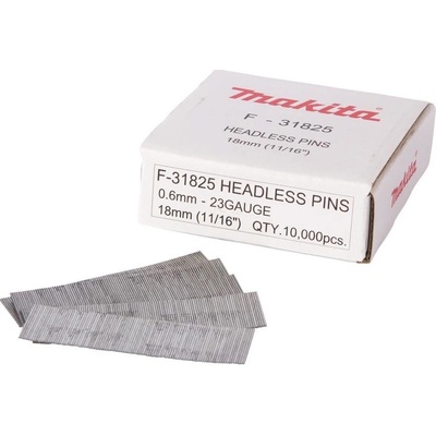 Makita hřebíky /pinky 18mm,10.000 ks F-31825