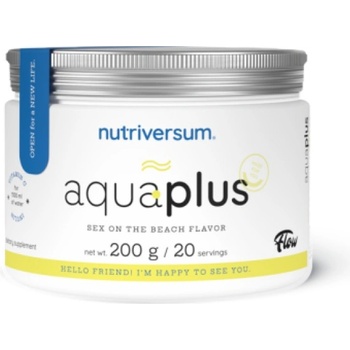 Nutriversum Aqua+ | Refreshing Drink Powder with Vitamin C and inulin [200 грама] Sex on the Beach