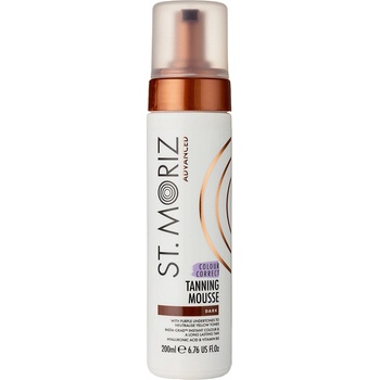 St. Moriz Advanced Colour Correcting Tanning Mousse Dark tónovaná samoopalovací pěna 200 ml
