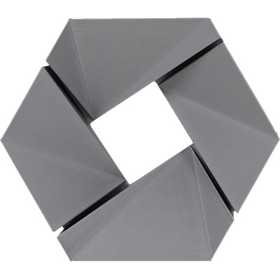 3DJAKE mattePLA Silber - 1, 75 mm / 1000 g (9010707007142)