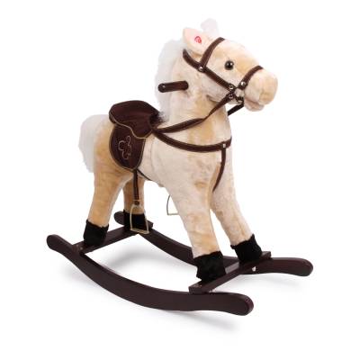 Hojdací kôň SMALL FOOT Chlpatáč so zvukom