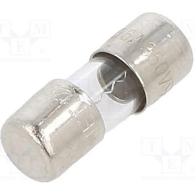 BEL FUSE 2JQ 6-R Pojistka: tavná; kulatý,sklěněná; 6A; 350VAC; rychlá; 5x15mm; 2JQ