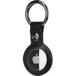 Case-Mate Стилен ключодържател от изкуствена кожа за Apple AirTag - CaseMate AirTag Clip Ring (черен) (CM046304)