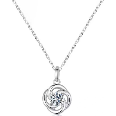Grace Silver Jewellery Stříbrný náhrdelník NH-MSN044/134 Stříbrná