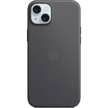 Apple z tkaniny FineWoven s MagSafe na iPhone 15 Plus, černé MT423ZM/A