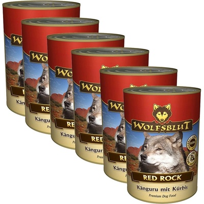 Wolfsblut Red Rock Adult klokan s dýní 6 x 395 g