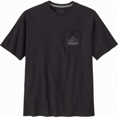 Patagonia M's Chouinard Crest Pocket Responsibili-Tee černá
