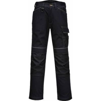 Portwest PW3 Lehké stretch kalhoty černé