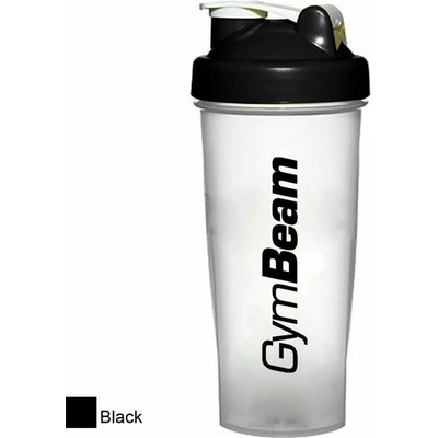 Šejker Blend Bottle priehľadno-čierny 700 ml - GymBeam Veľkosť: unisex, Farba: čierna, Objem: 700 ml 5840-1