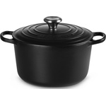 Le Creuset Тава за печене Signature дълбока 24 см черен мат (21195240000430)