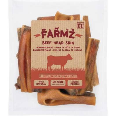 Duvo+ Farmz koža z hovädzej hlavy 12 cm 1 kg