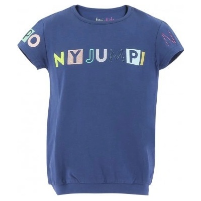 Equitheme detské tričko Equithème Icance navy