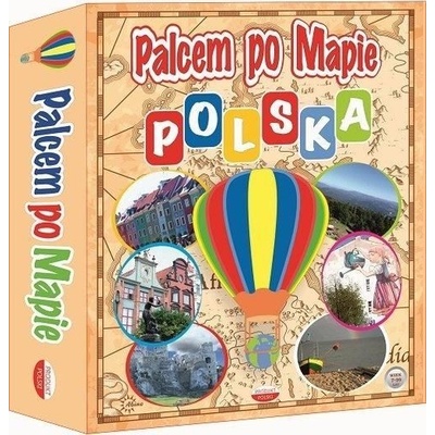 Abino Hraje prstem na mapě Polsko