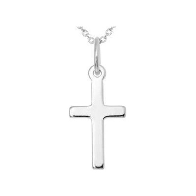 Nubis Stříbrný přívěšek křížek NB 4142