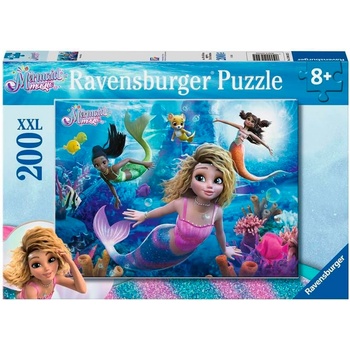 Ravensburger Пъзел Ravensburger от 200 XXL части - Вълшебни русалки (12004322)