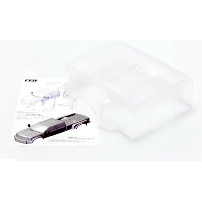 CEN RC číra korba Racing Ford F-450 SD Truck Bed Clear DL-Series