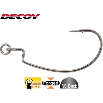 Decoy Worm 417 Ringed KG Offset Hook vel.1 5 ks