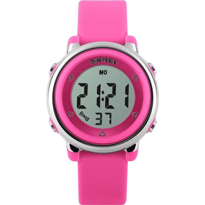 Skmei Детски часовник SKMEI Ivy, Дигитален, Розов, Различни цветове (SKMEI-1100-KIDS-PINK)