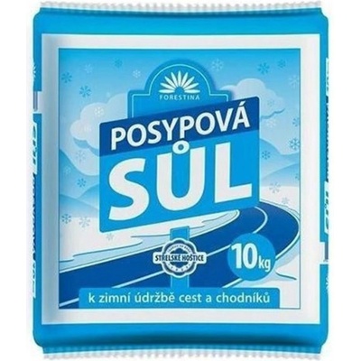 Sůl posypová FORESTINA 10kg – Zbozi.Blesk.cz