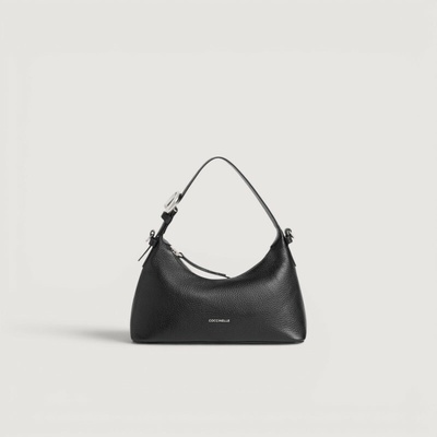 Coccinelle FERN SMALL kožená kabelka Noir