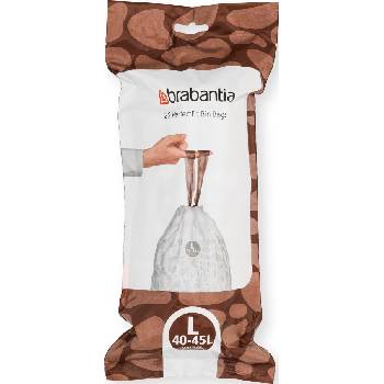 Brabantia Торбички за боклук Brabantia PerfectFit размер L 40-45 л 120 бр (138669)