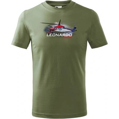 Dětské tričko Leonardo AW139 Rescue MilitaryCanvas Dětské tričko Bezvatriko.cz 3248