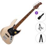 SIRE Marcus Miller V5 Alder-5 Standard SET Champagne Gold Metallic 5-струнна бас китара