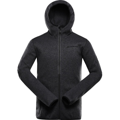 Alpine Pro Zeg 2 pánská hřejivá svetr na zip černá – Sleviste.cz