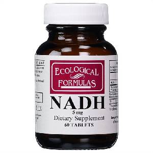 Ecological Formulas NADH (Nicotinamide adenine dinucleotide)/ Никотинамид Аденин Динуклеотид, 60 таблетки Ecological Formulas (13074 (NADH) EF)