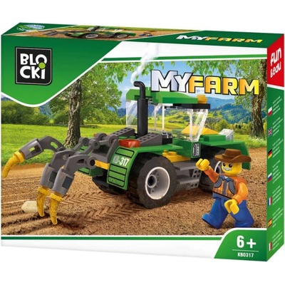 Icom Blocki MyFarm Traktor s oracím pluhem 85 ks