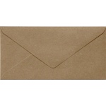  Плик цветен Крафт DL 110x220 mm 50 бр. Кафяв (DL 110)