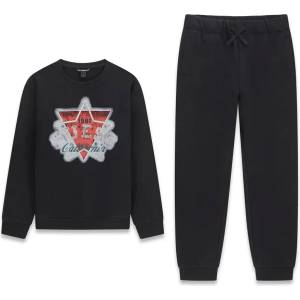 Guess Детски спортен комплект от две части Guess - черен с ефектна щампа