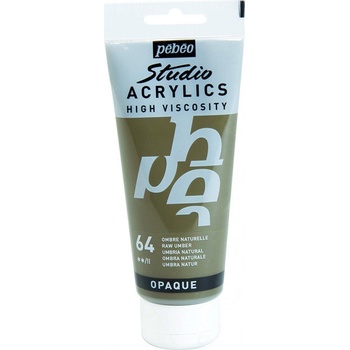 Pébéo 69.2049 АКРИЛНА боя 64 Raw Umber 100 ml 1 бр (69.2049)