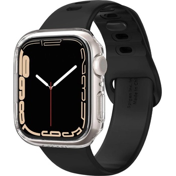 Spigen Качествен твърд кейс за Apple Watch 7 41мм - Spigen Thin Fit Case (прозрачен) (ACS04187)