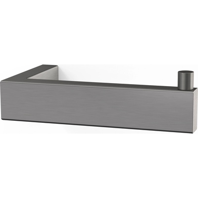 ZACK Linea Държач за тоалетна хартия с PVD покритие, графитен, 14, 5 см (40875)
