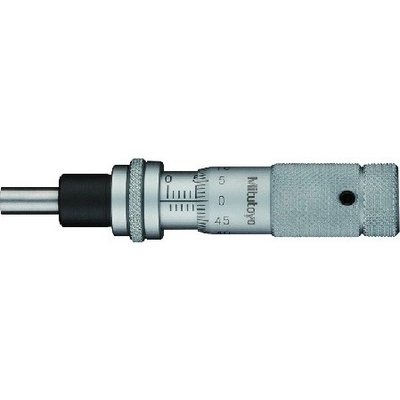 Mitutoyo Vestavná mikrometrická hlavice s rozsahem a s nulovým nastavením budíku série 148 0-13 mm plochá jednoduchá 148-506