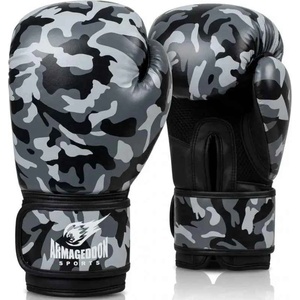 Armagedon sports Боксови ръкавици с ергономична форма Armageddon Sports Camo Grey (ARM112)