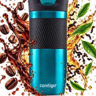 Contigo termohrnek 470 ml modrý SnapSeal