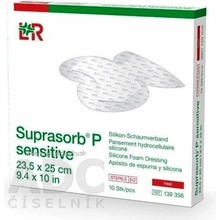 Suprasorb P Sensitive silikónový penový obväz Heel 23,5 x 25 cm 10 ks