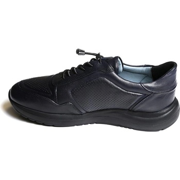 Base Мъжки кожени обувки - Тъмносини 20210834582 (320930_Тъмносин)