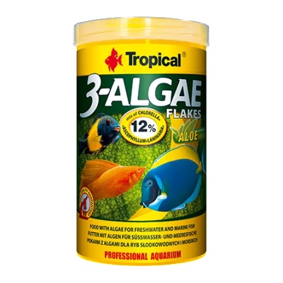 Tropical 3-algae flakes люспи, богати на водорасли
