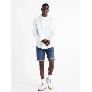 Celio Бяла мъжка ленена риза Celio Damaolin Celio | Byal | МЪЖЕ | S
