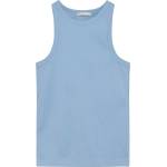 KnowledgeCotton Apparel Дамски топ Knowledgecotton apparel Women's Racer Rib Top - Skyway (916-4448-0813)