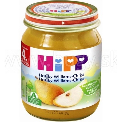 HiPP Hrušky WilliamsChrist 125 g