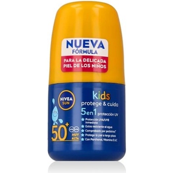 Nivea Sun Kids Protect & Care SPF50+ детски слънцезащитен лосион за тяло в рол-он рол-он 50 ml