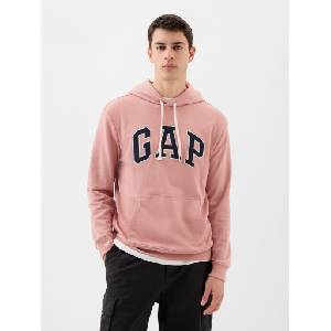 GAP Суитшърт с качулка с лого GAP GAP | Rozov | МЪЖЕ | XS