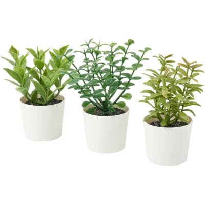 Ikea Umělá rostlina v květináči 3 ks, 11 cm