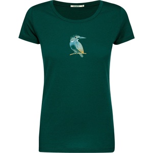 GreenBomb Дамска тениска GreenBomb Bird Look Loves T-shirt - Petrol Green - размер XL (916-7655-0115)
