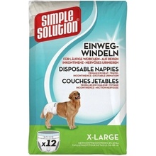 Simple Solution Plenkove kalhotky pro psy XL 12 ks